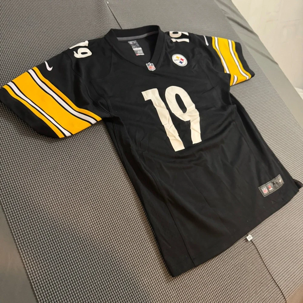 Nike NFL Pittsburgh Steelers JuJu Smith-Schuster 19 Jersey Youth XL Black